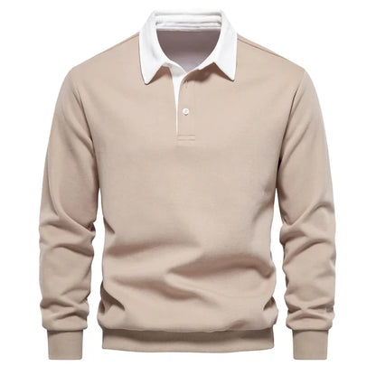 Oscar  | Polo sweater med knapper