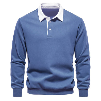 Oscar  | Polo sweater med knapper