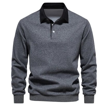 Oscar  | Polo sweater med knapper